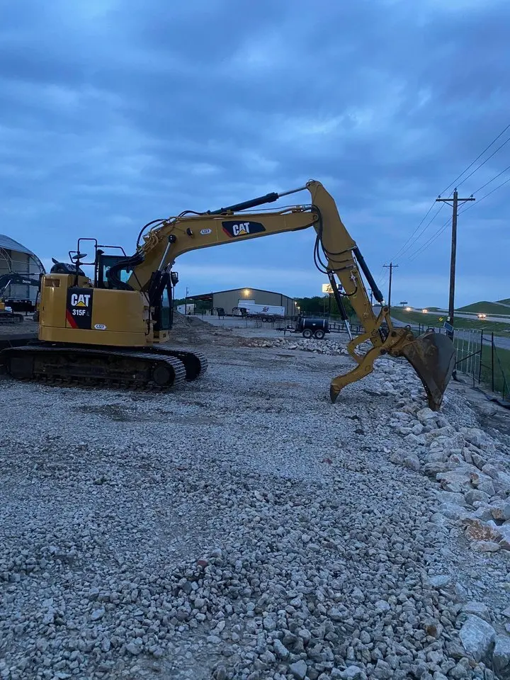 Forestry mulching equipment Apache Mulching runs on Williamson County jobs